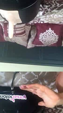 PUSSY BABE BRUNETTE masturbating
