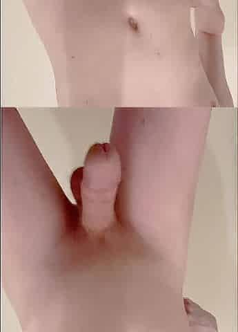 Femboy Sissy up close shlong