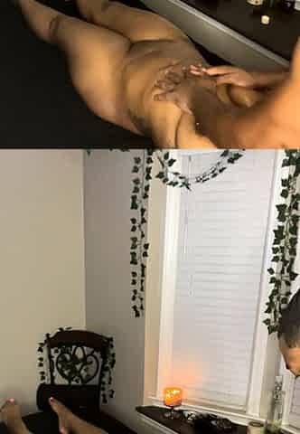 Stranded blonde amateur sucking cock and getting fingered