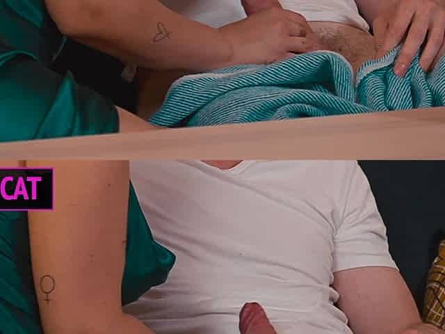 S6e4: Why Step Mom Nikky Dream Cheats with Mr.cat - Kisscat Joins Share Bed 3some!