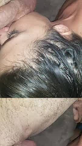 Wife eats my booty and sucks my balls