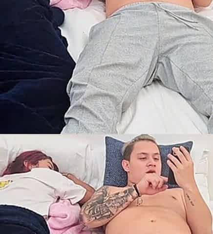 Did You on Me?! My Roommate's Boyfriend Is Fucking Me Hard and Staring at Her!