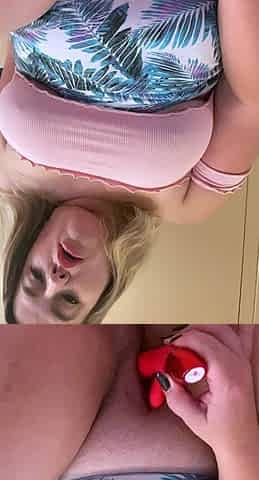 BBW White Chick Big Boobs Cam Play