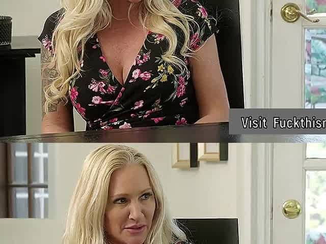 Slutty Stepmom Alexis Malone cheats on husband with stepson's monster cock
