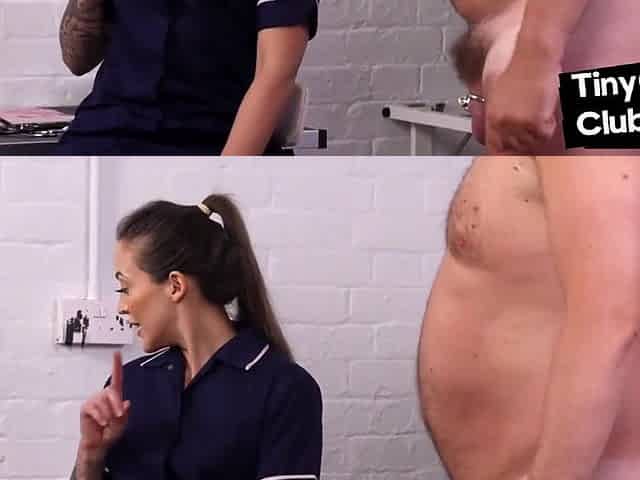 Sph Classy Nurse Laughing Of Patients Tiny Dick