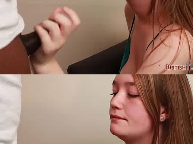 Beauty Amateur Redhead Teen 18+ Make Perfect Blowjob