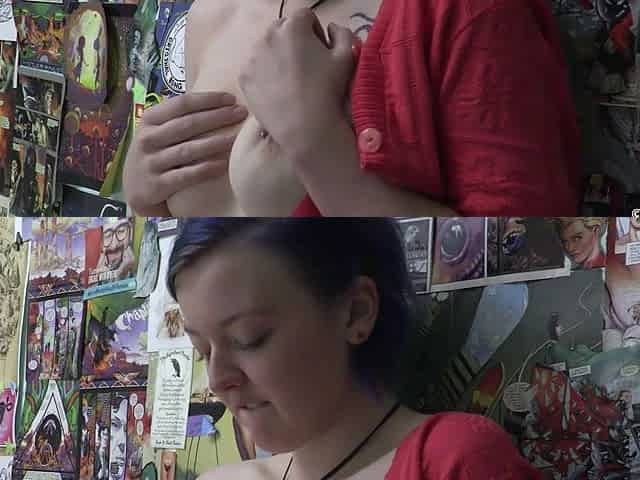 First time lesbian enjoys licking a tight vagina