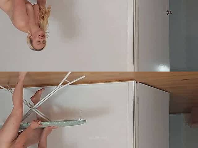 Ironing Board Fun 23.29 Mins I Get Horny While Doing the Ironing and I Want to Rub My Pussy All Over It. but I'm Not Sure if It