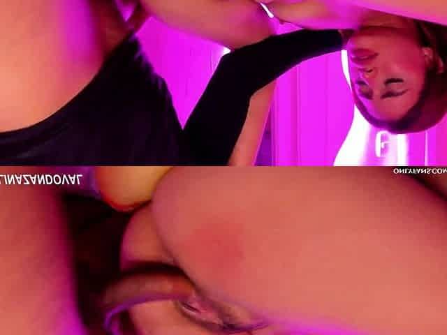 The Little Stepsister with Big Natural Tits Received a Creampie for the First Time