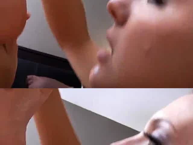 Retro lesbian foot fetish