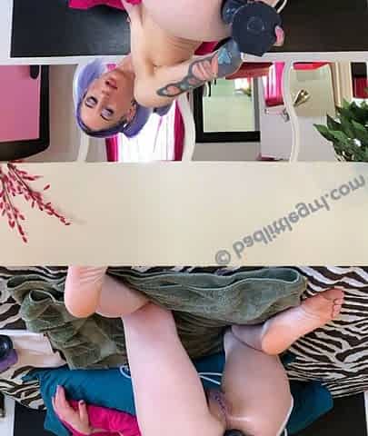 Amateur Webcam Anal Masturbation