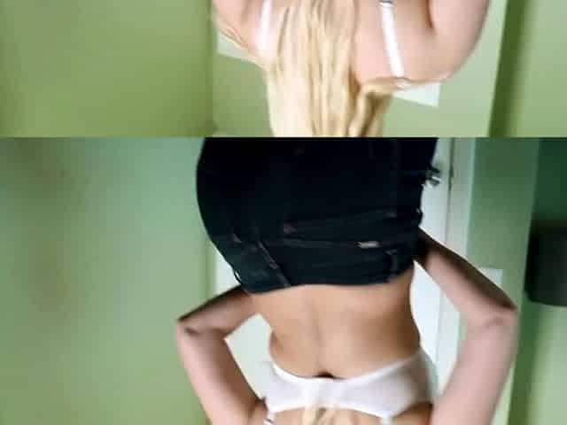 busty blonde Vanessa Cage gets fucked in pov
