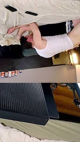 She Licks My Ass Crack After She Puts on Zip Ties Pinning Her Hands