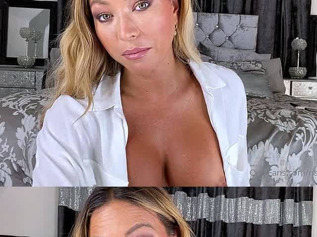 Blonde babe scarlet solo webcam