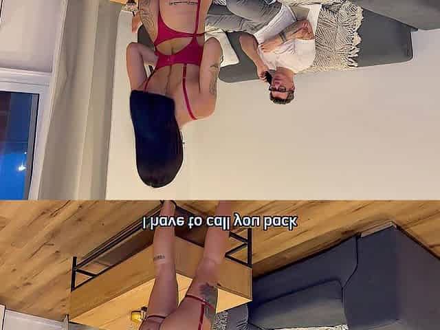 Stepfather has coarse sex with his stepdaughter whilst - Athenea Rosse & Denis Marti