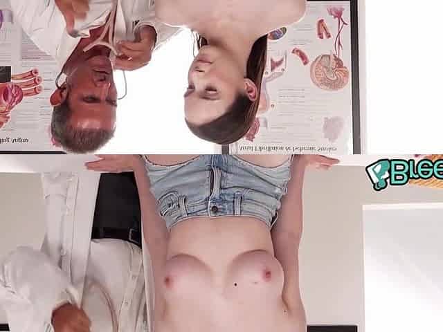 Hazel Moore's Fertility Checkup Routine gets a Hawt Turn with a Creampie