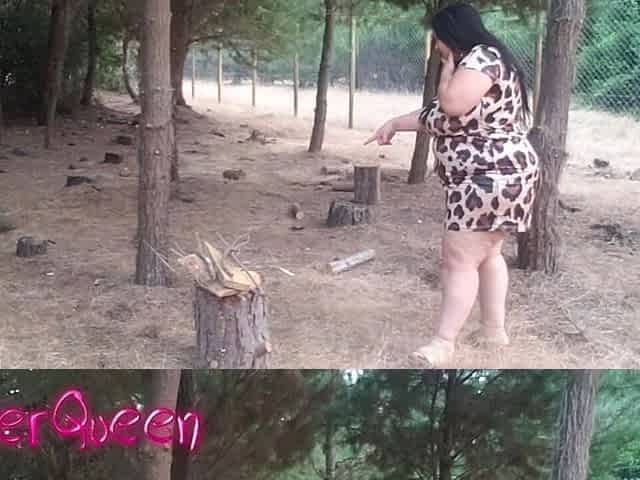 Recoping Woods Sexy Stepmom Outdoors