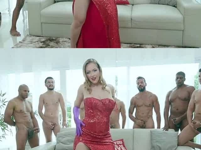 Anal interracial sex double penetration for Gia