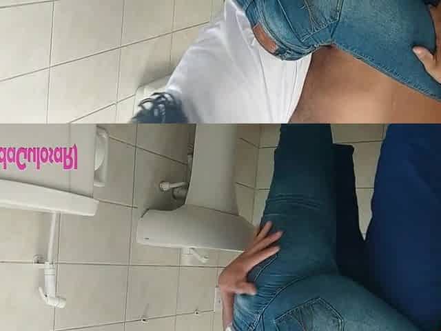 They had sex in the company bathroom, I hope no one finds out after nine months