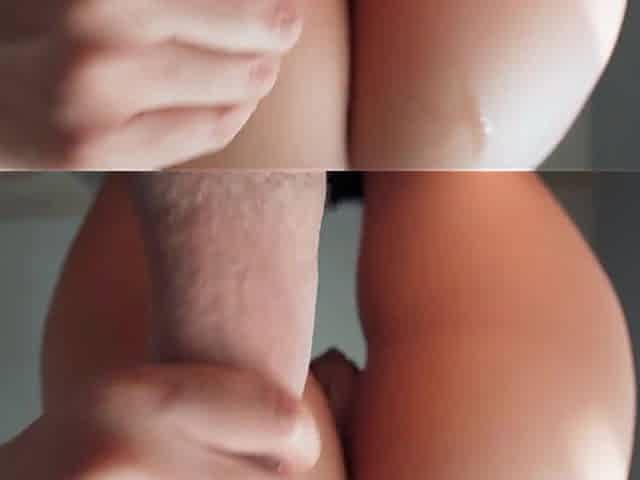 Latina with Beautiful Round Ass Sits on My Cock and I Cum Inside Her Vagina - Hot Creampie