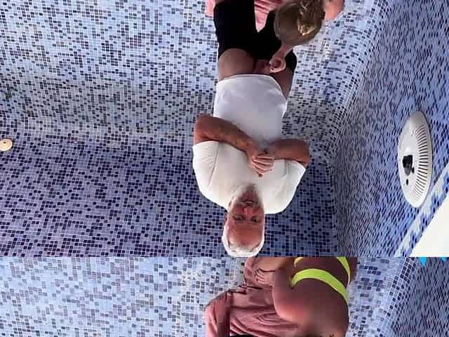 Amateur old gramps throatfucks bae