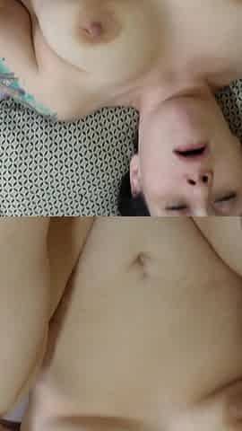 Curious Goddess - Hot MILF in Sandals Hairy Pussy Small Tits Masturbating Footjob Licking Legs and Her Ass Creampie Part 6