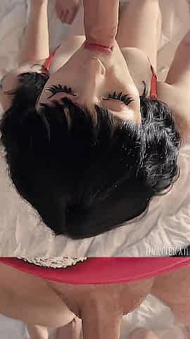 A GIFT FROM SANTA CREAMPIE POV!