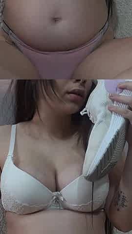 My Big Tits Stepsister Smells Her Shoes and Masturbates She Likes to Smell Her Shoes Because It Turns Her on