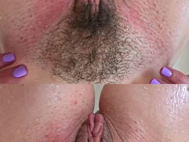 Arielle Lane - Jiggly Hairy Pussy Lips