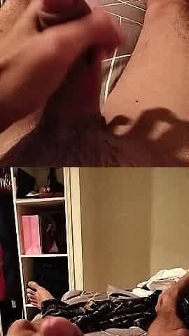 Solo hand job