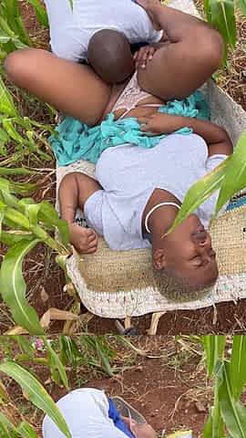 Ebony Naughty Farm Workers