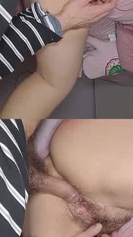 My Aunt Has a Big Hairy Pussy Made for Cumming Inside