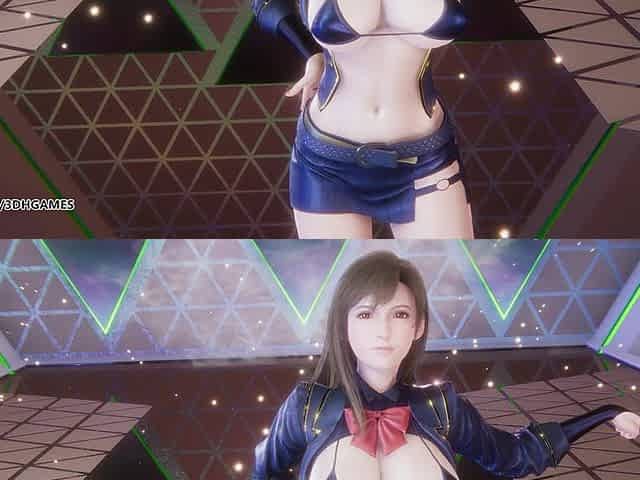 Chung Ha - Algorithm Tifa Lockhart Sexy Striptease Final Fantasy Hentai Uncensored