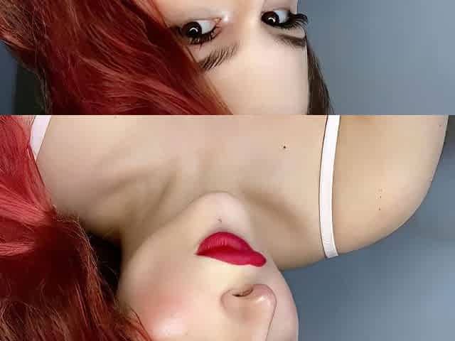 Pandora Princess - Soaking Wet Red Lips Spitfetish