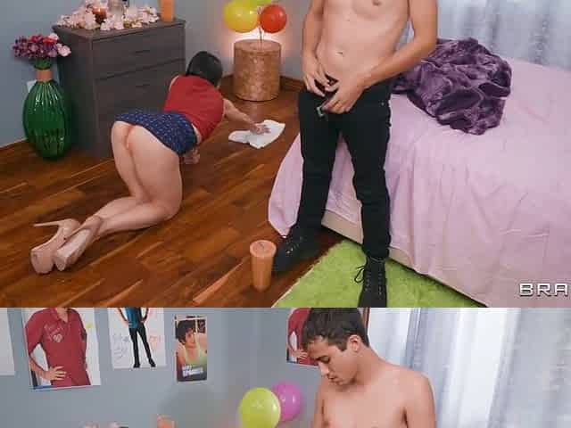 Gets Distracted When He Sees Milf Fat Ass With Ricky Spanish And Kendra Lust