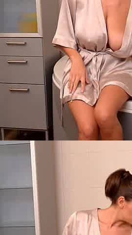 Horny Lesbians Get Each Other with Dildo, Vibrator.