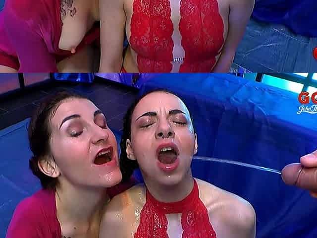Gggdevot - Adreena And Khadisha Cum And Piss 58