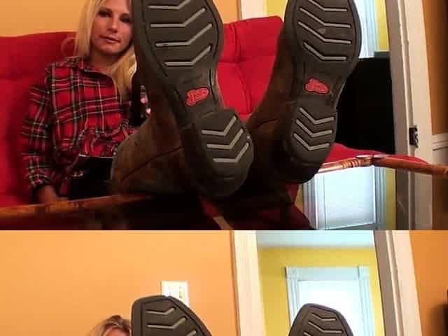 Sweet Southern Feet SSF - Nevaeh Sweaty Boot Feet