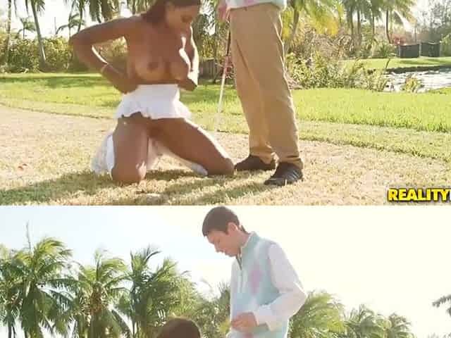 Bottomed Ebony Milf Squats On My Hungry Pink Dick - Tyler Steel