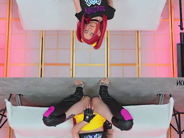 Bratty Mira getting off solo (KPop Demon Hunters - Mira cosplay)