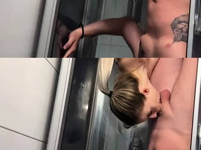 Blonde Babe's Hot Anal Adventure in the Bathroom