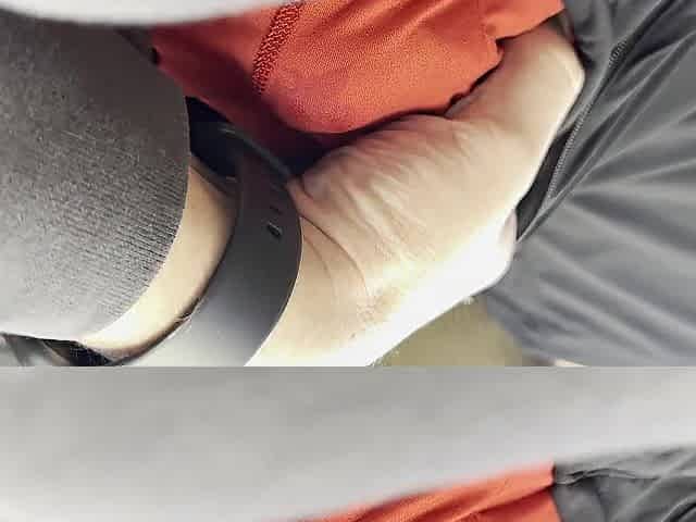 Cum Explosion in Red Polo Boxer Briefs