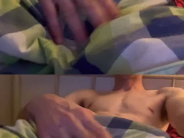 Hawt Tugjob and Lots of Cum