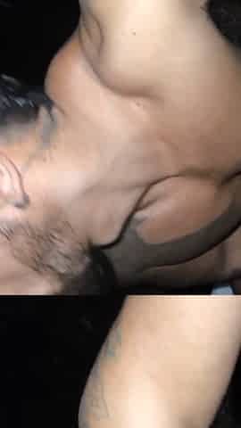 In the movie scene theater booths, the cock went up the little dude's booty