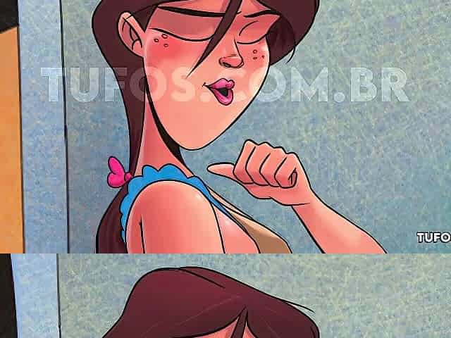 That babe went to pee in the centre of the night and the large-dicked Saci ripped her little vagina open!