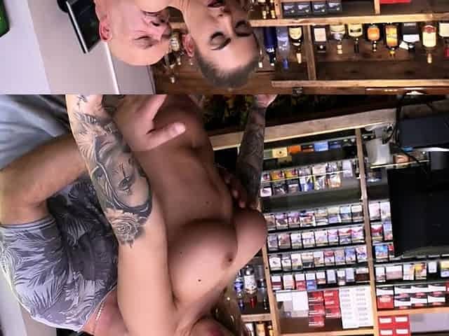 German Old Guy Egon Kowalski talk Big Butt Inked Bitch Mia