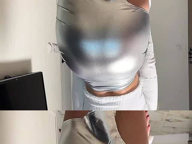 "Babe,Look At Your Stepmom New Look"-Hot Milf With Beautiful