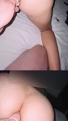 My stepsister let me destroy her butt