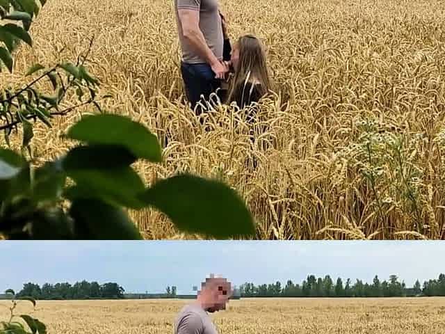 Blonde Cowgirl Gets Creampied in the Field