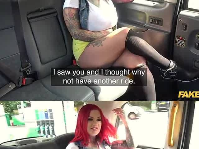 Sabien Demonia, Daisy Duke And Taxi Driver In Gives A Surprise
